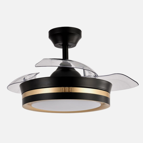 Ventilador de Techo con Luz Viper 91 cm Negro y Oro Fabrilamp - vista principal | Fabrilamp / Abrila