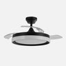 Ventilador de techo Zenit Fabrilamp / Abrila 208491309 con aspas retráctiles