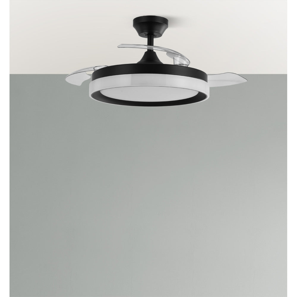Ventilador de techo LED 7200 lúmenes con 3 temperaturas de color