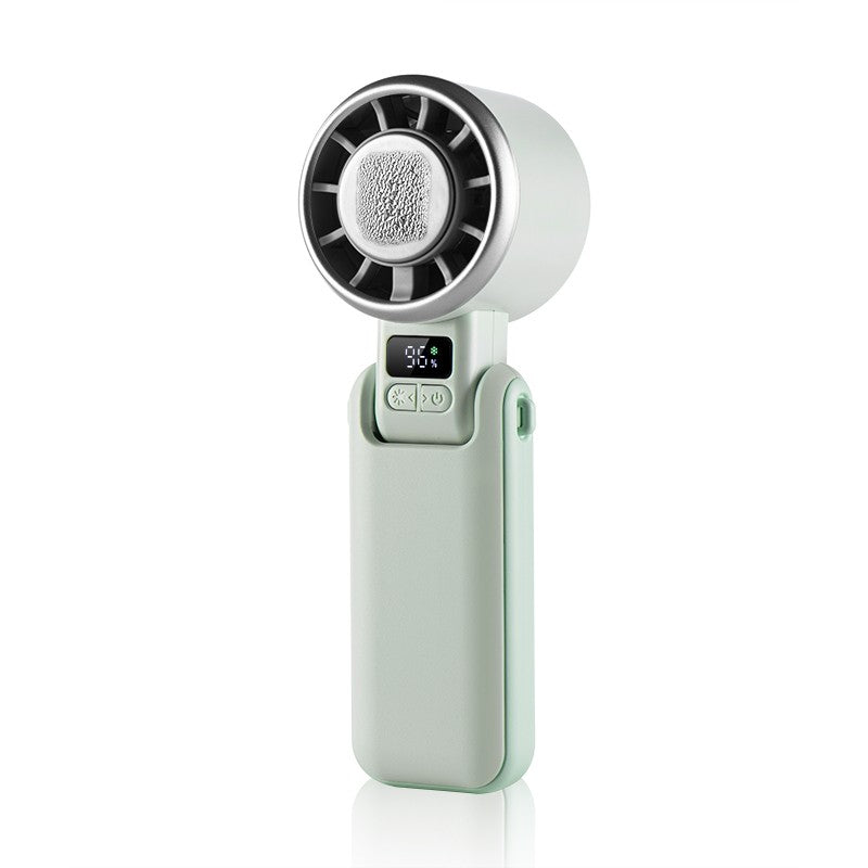Ventilador de mano recargable Ice Pro 5 Vel. - Verde | CristalRecord · Ref. 85-026-00-160