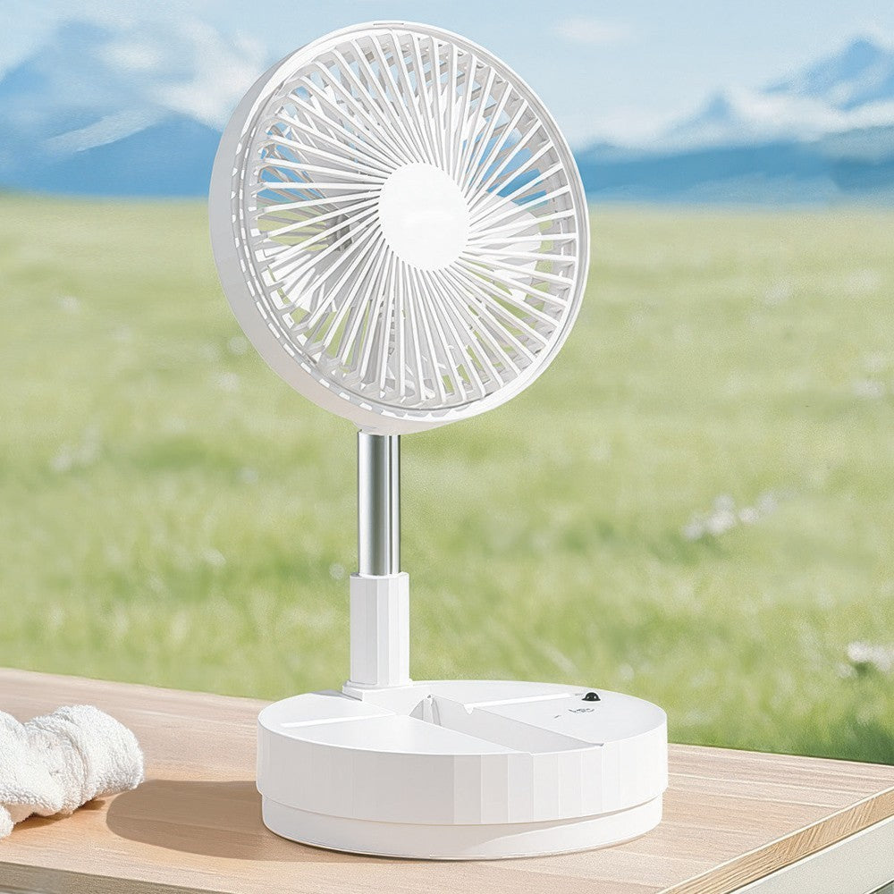 Ventilador Azule fabricado en ABS, Aluminio y PP color Blanco