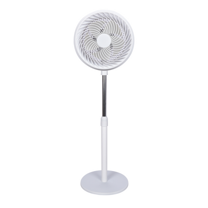 Ventilador de Pie Aireo CristalRecord 85-023-02-181 oscilante y silencioso