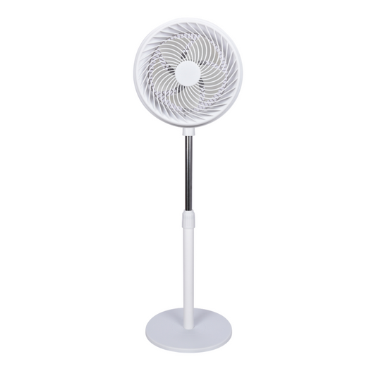 Ventilador de Pie Aireo CristalRecord 85-023-02-181 oscilante y silencioso