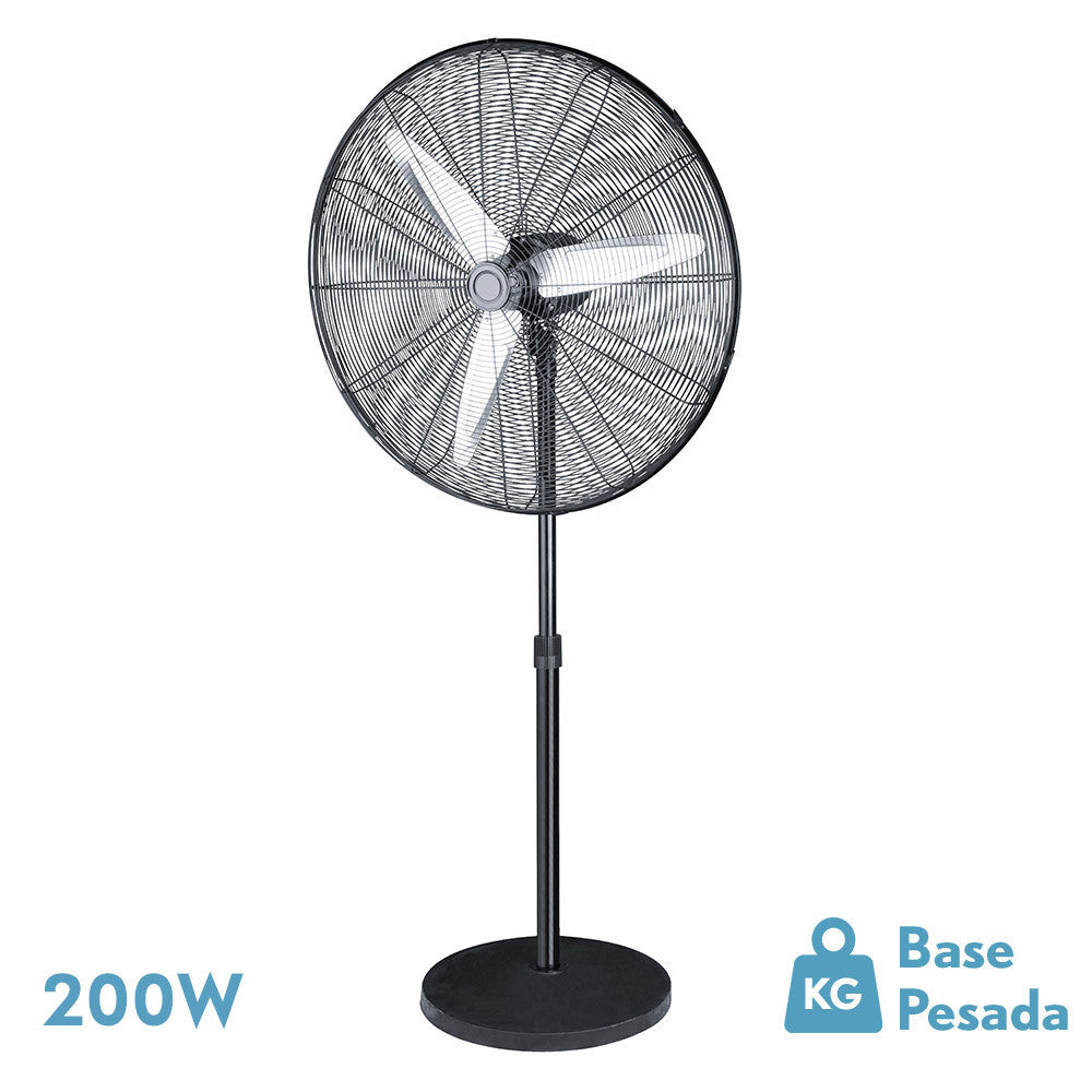 Alarcon Ventilador de Pie Industrial 200W Fabrilamp