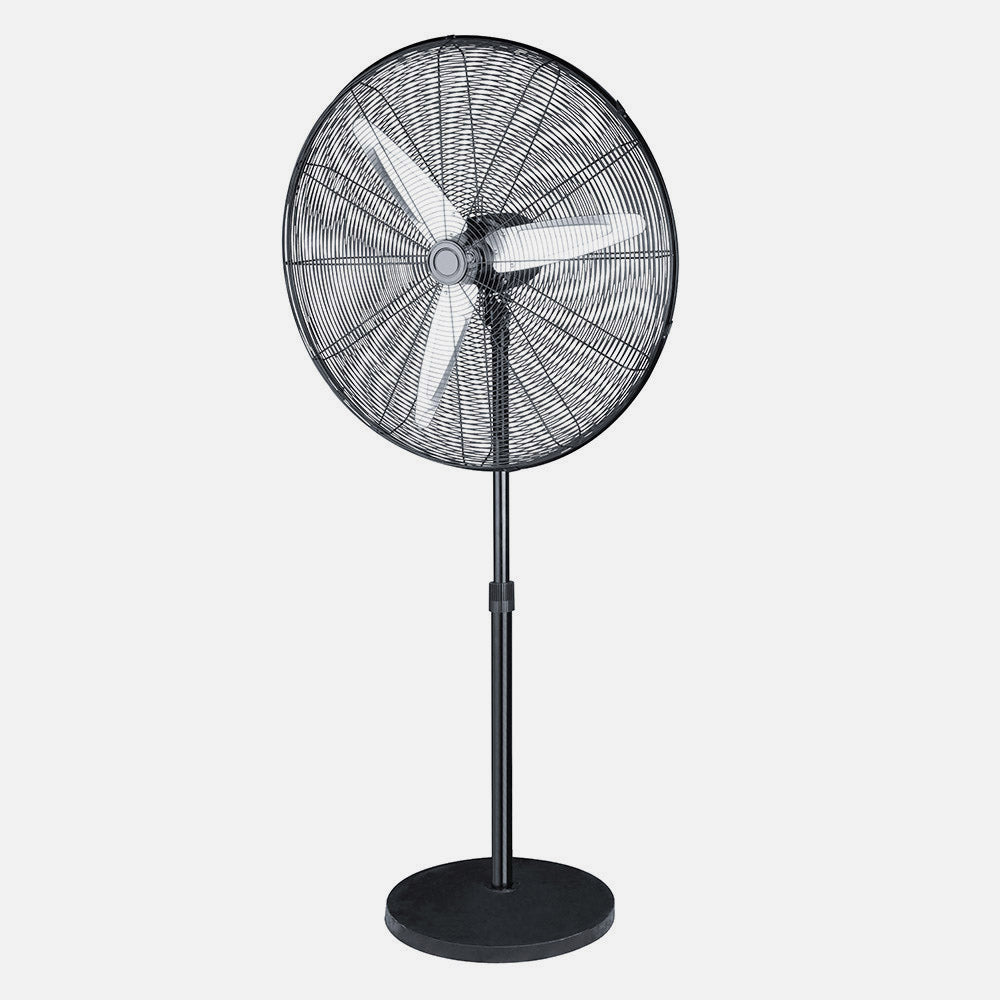 Ventilador Alarcon fabricado en Metal color Negro y Plata