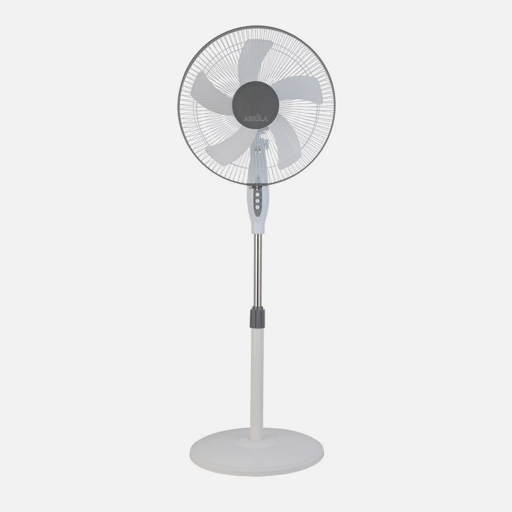 Ventilador de pie Belmonte con altura regulable (103-125 cm)