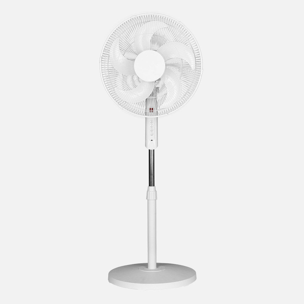Ventilador de pie Liberty blanco Fabrilamp / Abrila, referencia 256641001