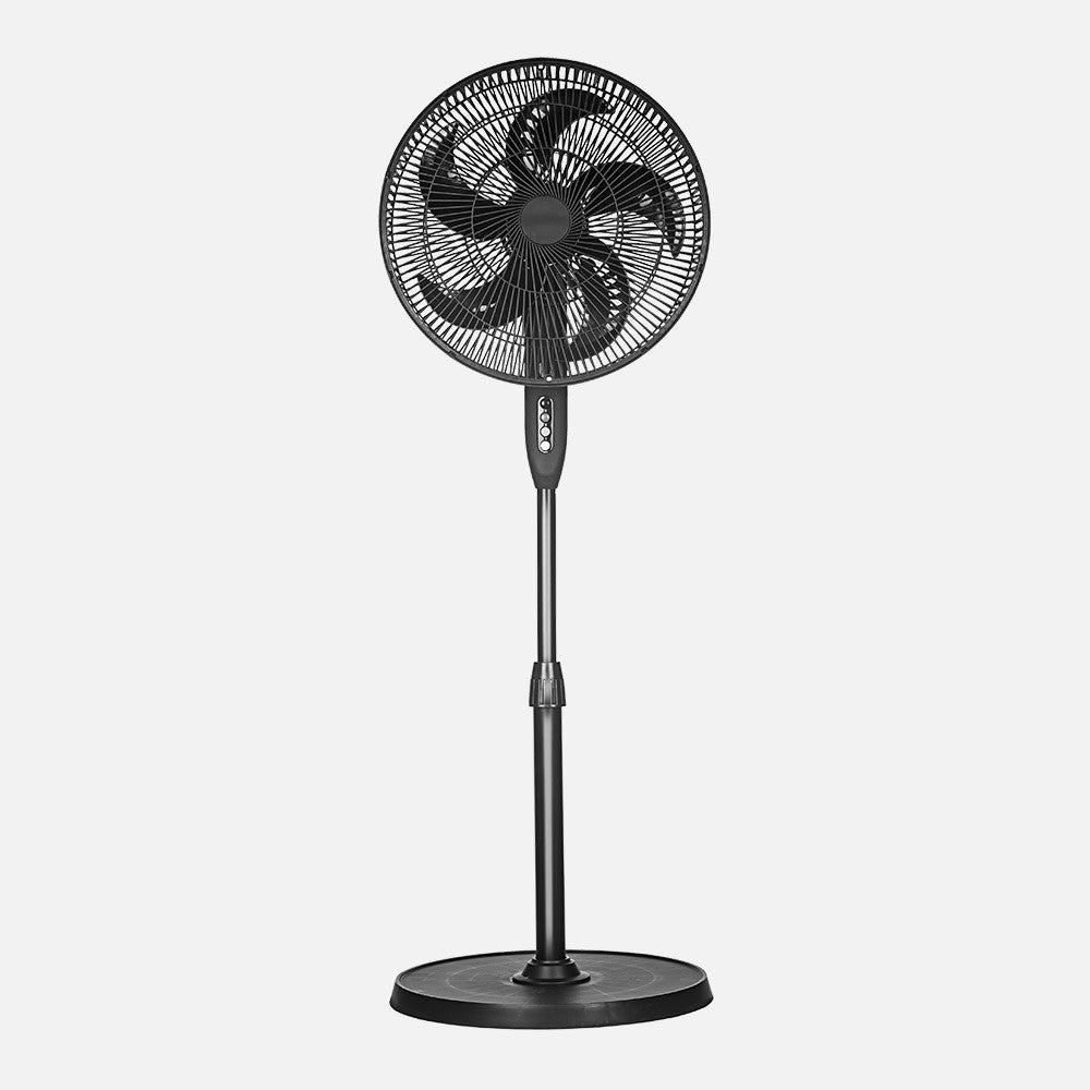 Ventilador de Pie Siluro Negro Fabrilamp / Abrila 256141009