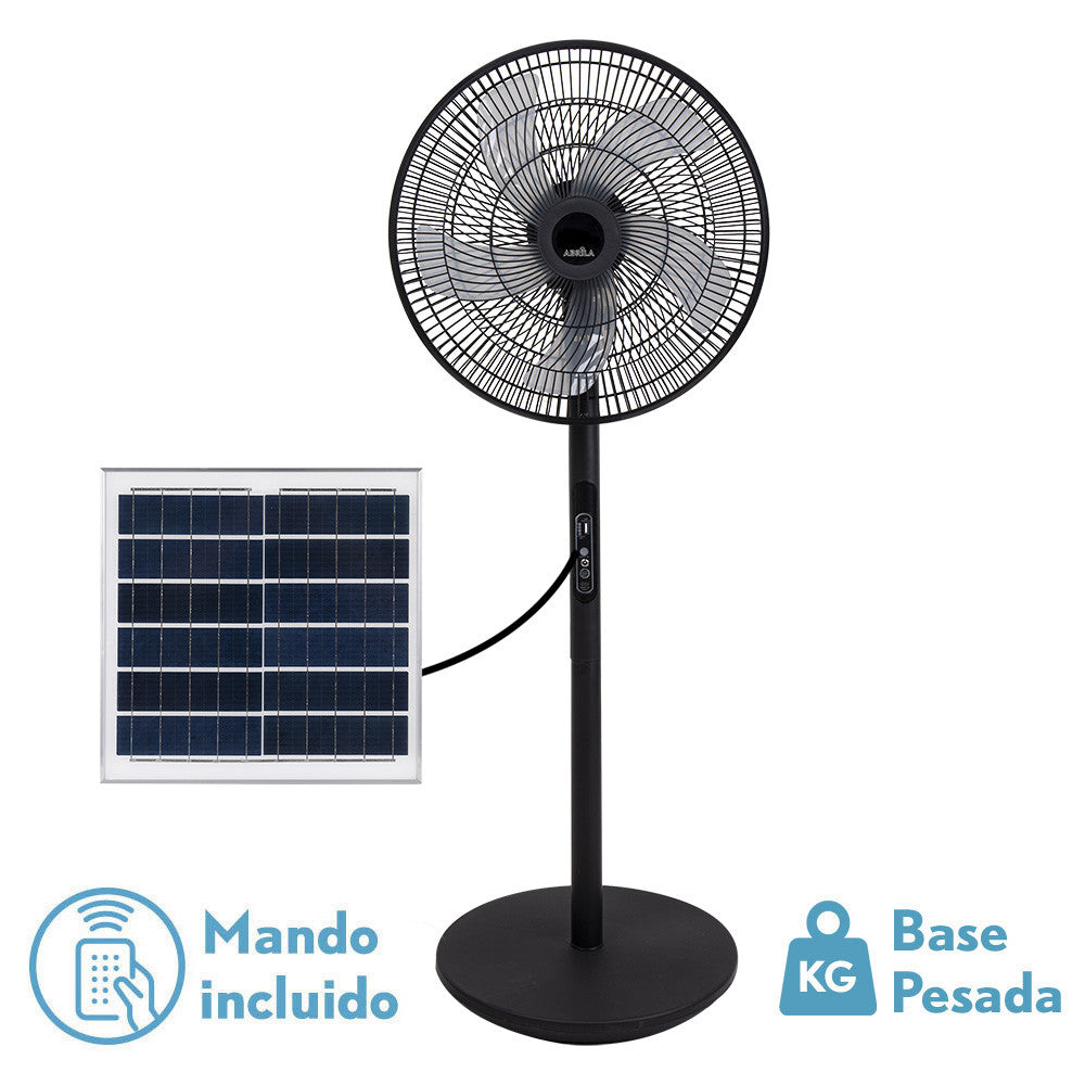 Ventilador de Pie Solar RIALTO Fabrilamp / Abrila 213741009