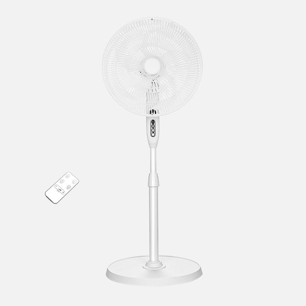 Ventilador de pie Verdel Fabrilamp / Abrila 256241001 para combatir el calor.