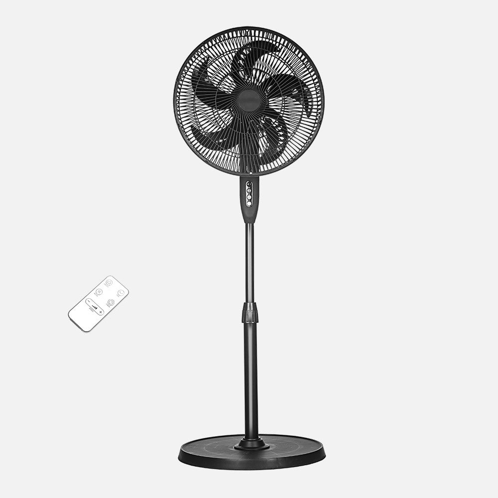 Ventilador de Pie Verdel Negro Fabrilamp / Abrila 256241009