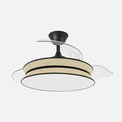 Ventilador de techo DECOR Fabrilamp / Abrila con aspas retráctiles, ref. 264390609