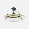 Ventilador de techo DECOR Fabrilamp / Abrila con aspas retráctiles, ref. 264390609