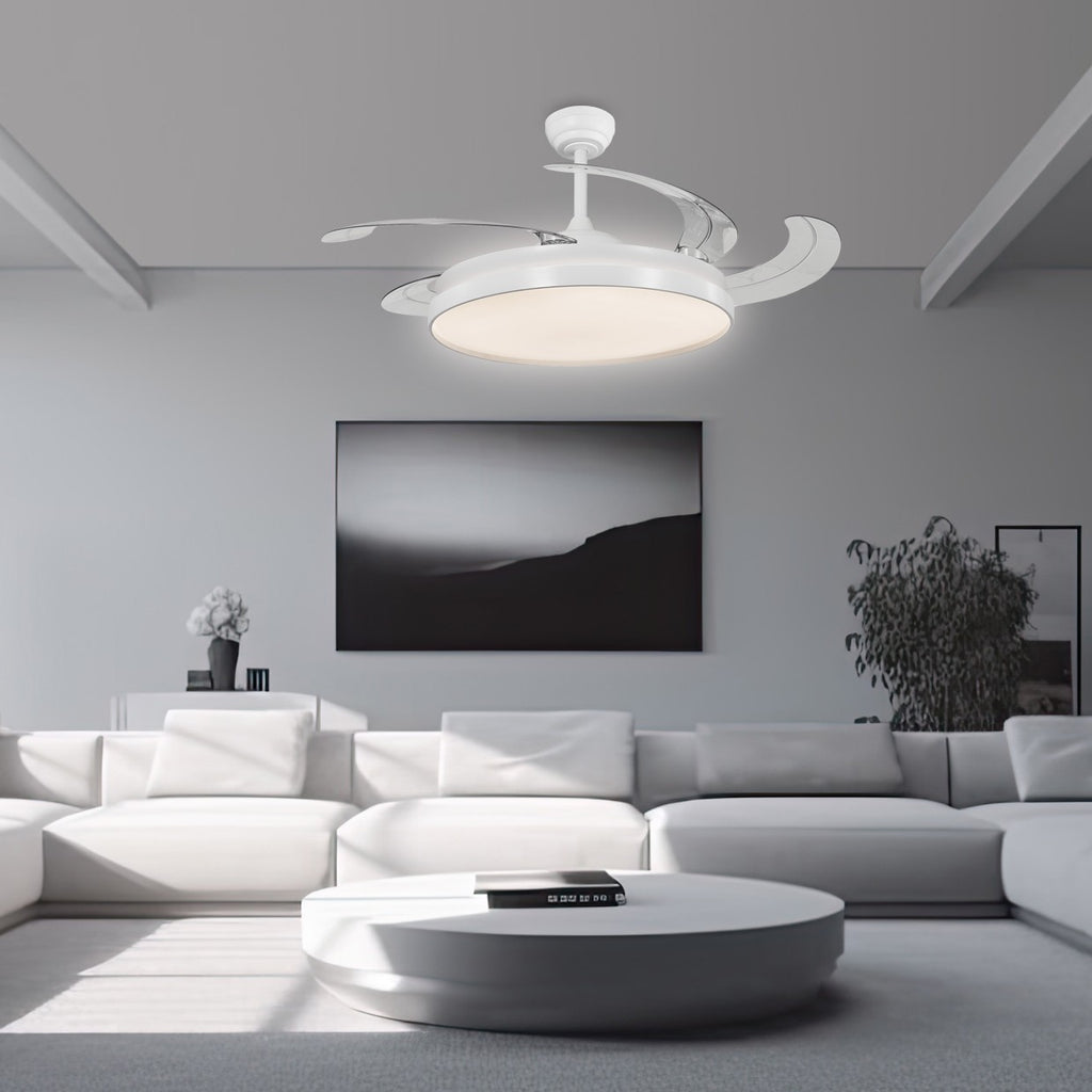 Medidas Ventilador Henry XXL Blanco 60cm AJP/Alemar Ref. 11568 - LuzGuru.com
