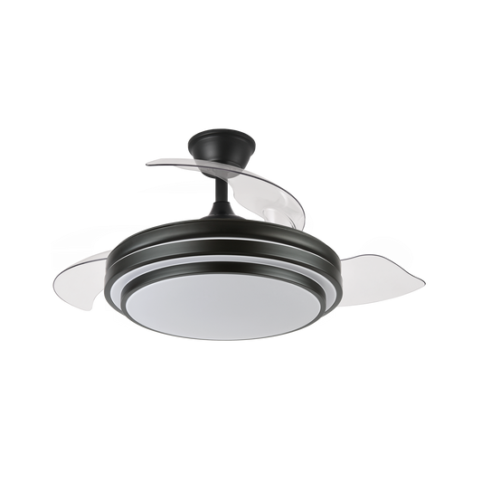 Ventilador de Techo Ibe Negro – vista principal · Ref. 165291409