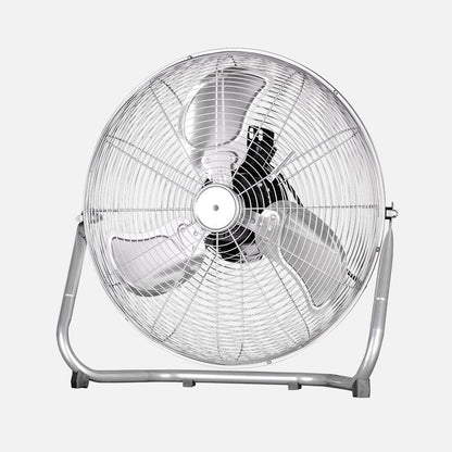 Yumbo ventilador fabricado en metal color cromo