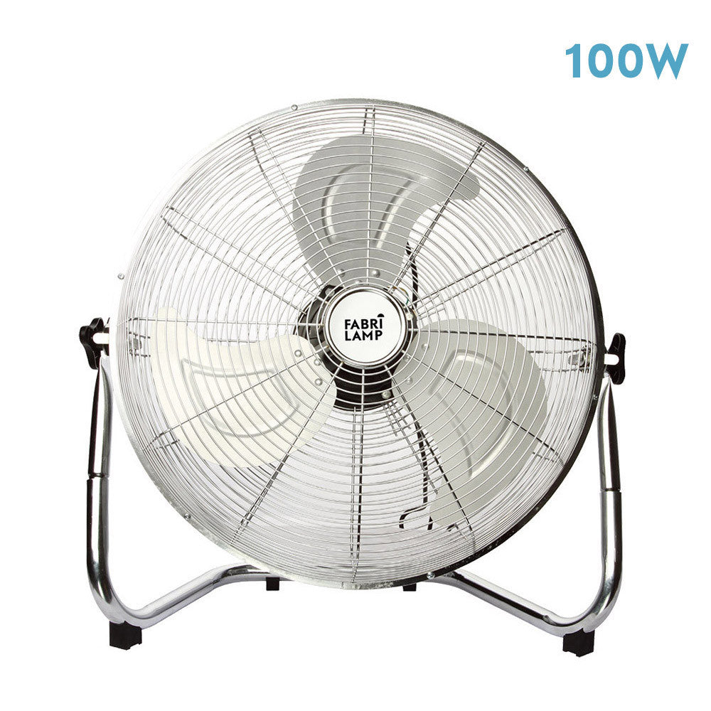Libis Ventilador Industrial Cromo 3 Velocidades Fabrilamp / Abrila