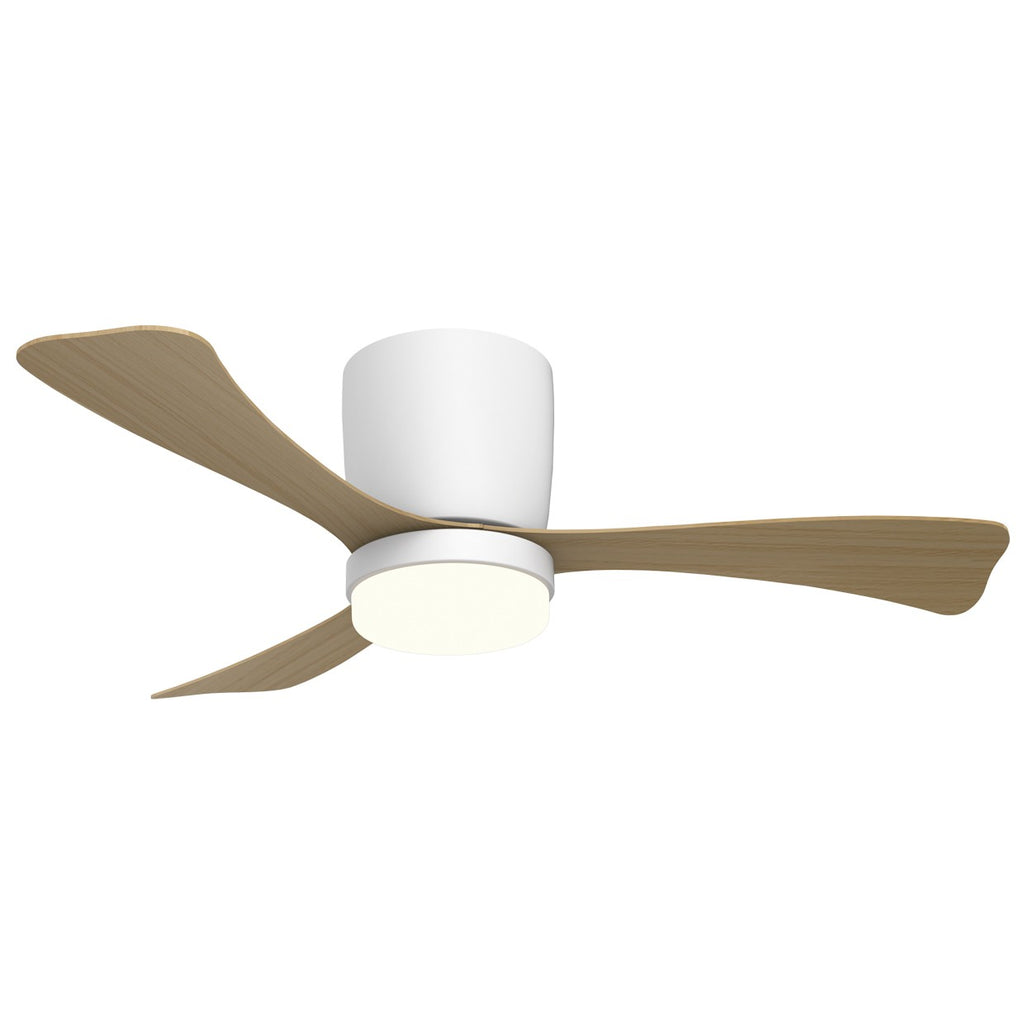 Ventilador de techo AJP / Alemar KENT 11836 - Blanco Madera - luzguru.com