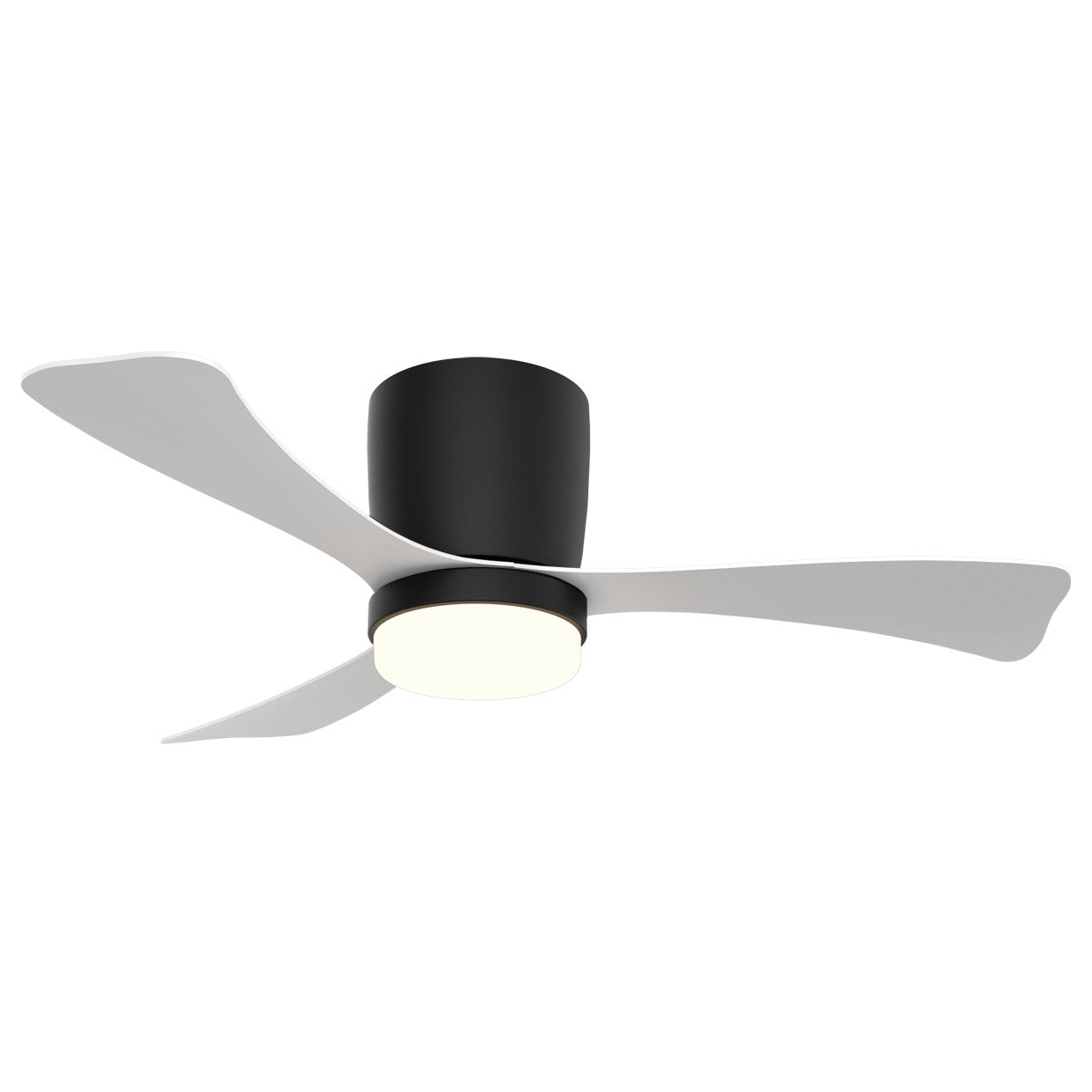 Ventilador de Techo AJP / Alemar KENT 11838 - Negro y Blanco - 107cm - LUZGURÚ