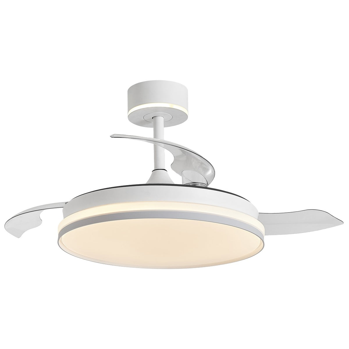 Ventilador de techo AJP/Alemar Luxe Blanco 50cm - luzguru.com