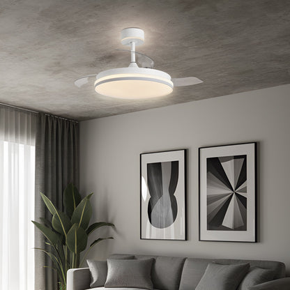 Medidas Ventilador Techo Luxe 50cm Blanco - AJP/Alemar Ref. 11831 - LuzGuru
