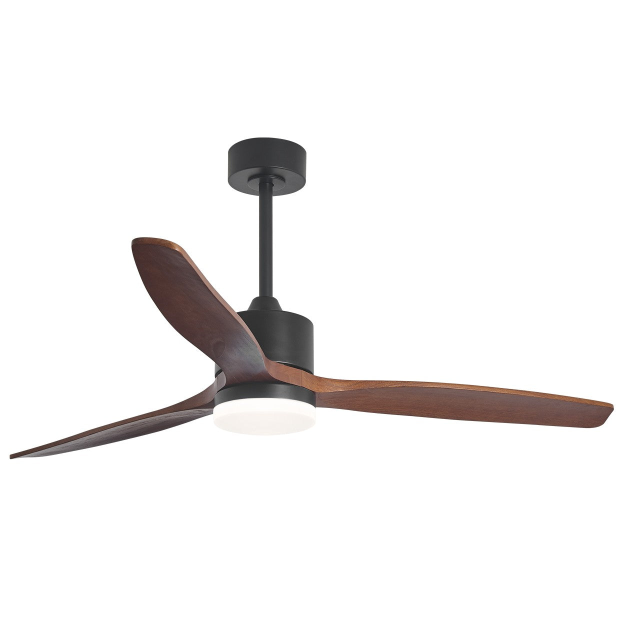 Ventilador de Techo Madeira Negro-Madera 132cm con luz LED AJP / Alemar