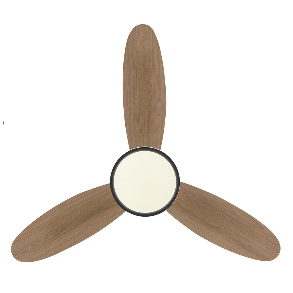 Medidas ventilador Mahon 107cm AJP/Alemar (Ref. 11564): Diámetro, altura y otras especificaciones para su instalación.
