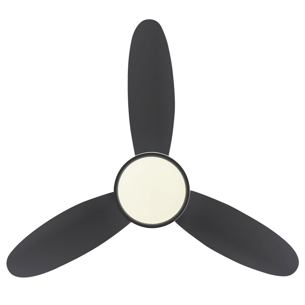 Medidas Ventilador Mahon Negro 107cm AJP Alemar (Ref. 11562) - LuzGuru
