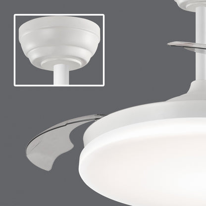 Ventilador de techo Malta AJP/Alemar 50cm (Ref. 11530): Descubre su elegante diseño y disfruta de una brisa silenciosa.  Luzguru.com
