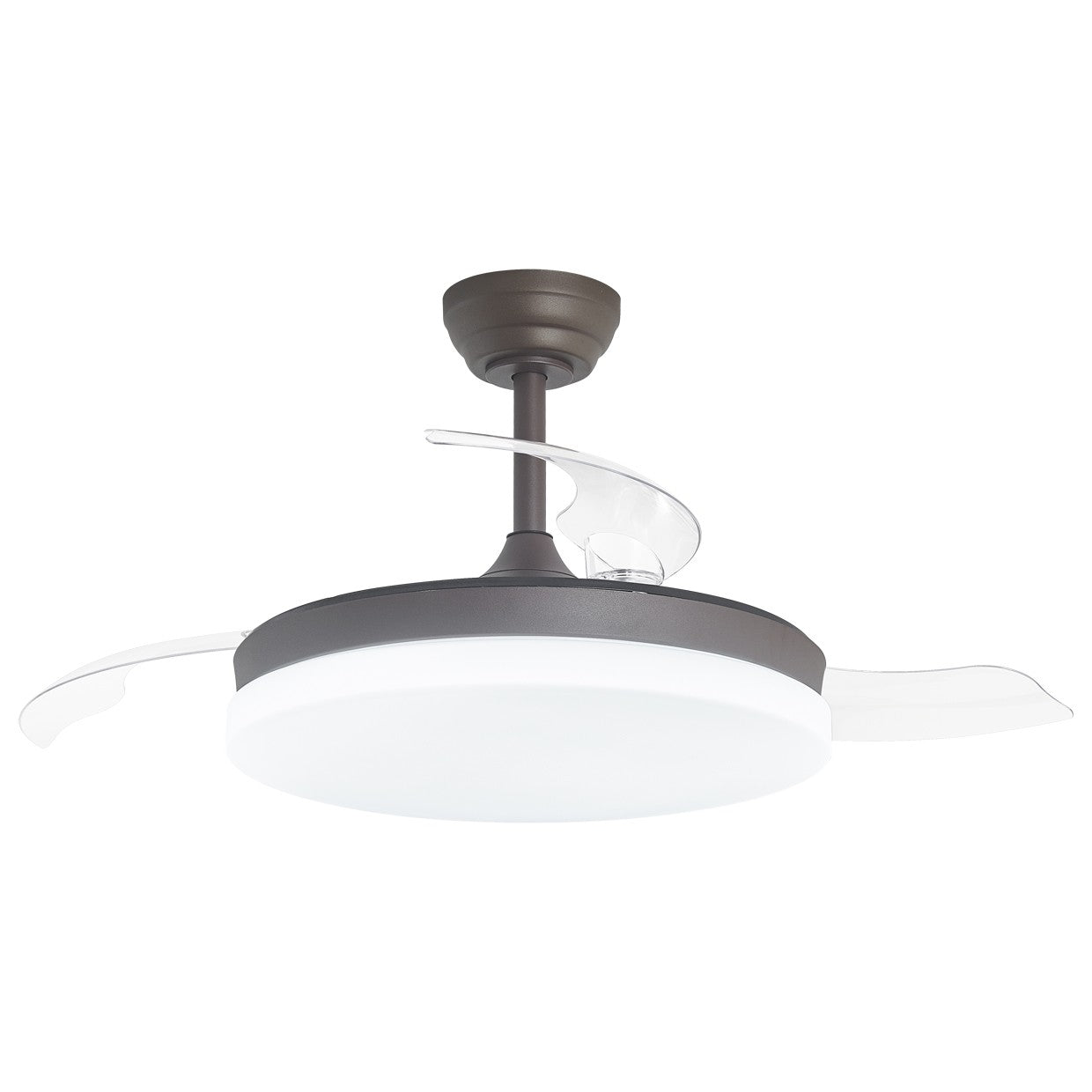 Ventilador de techo Malta Café con palas retráctiles AJP / Alemar