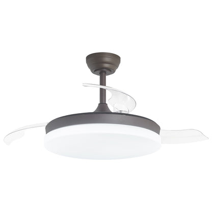 Ventilador de techo Malta Café con palas retráctiles AJP / Alemar