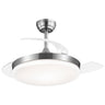 Ventilador de techo AJP / Alemar Malta 50cm - Niquel Satinado - luzguru.com