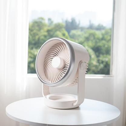 Refrescante ventilador portátil ideal para el escritorio o la mesita de noche