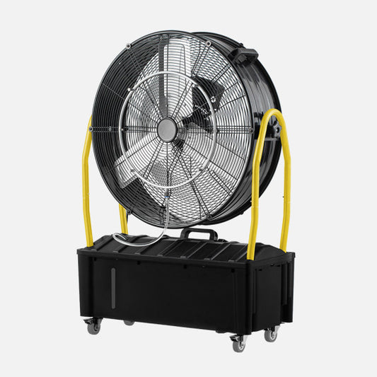 Ventilador Industrial Nebulizador Excalibur 300 W 65 cm Negro y Amarillo Fabrilamp - vista principal | Fabrilamp / Abrila