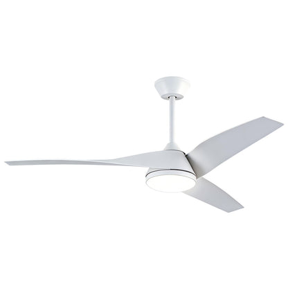 Ventilador de Techo PAPUA Blanco 132cm con Luz LED AJP / Alemar, vista frontal