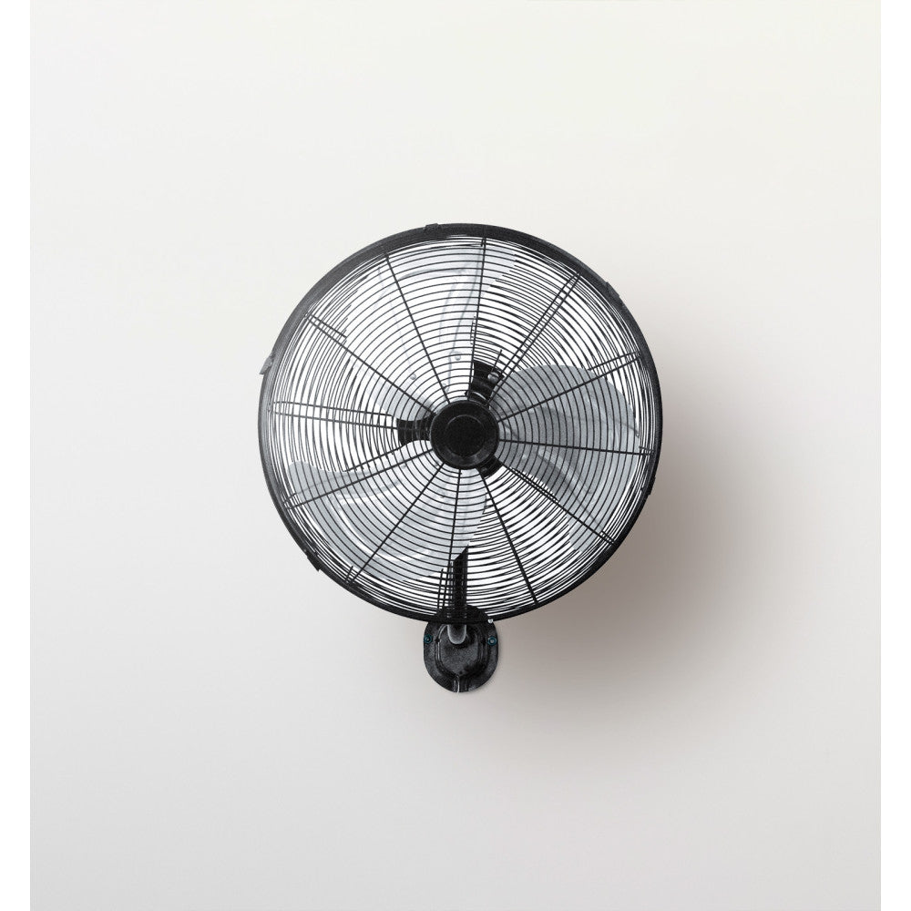 Ventilador de pared con motor AC y 3 velocidades ajustables
