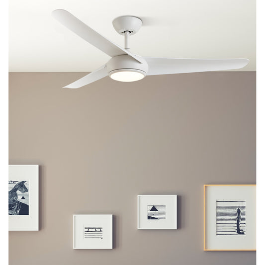 Ventilador de Techo PATRAS 24W Blanco Fabrilamp / Abrila SKU 185491301