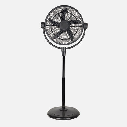 Ventilador de suelo negro ideal para salón