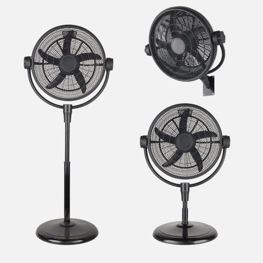 Ventilador de Pie 3 en 1 Aifos Negro 90 W 3 Velocidades Fabrilamp - vista principal | Fabrilamp / Abrila
