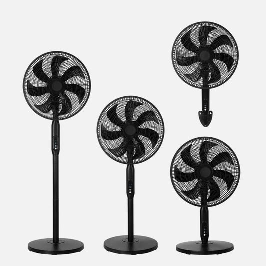 Ventilador de Pie 3 en 1 Mixin 45 cm Negro Fabrilamp - vista principal | Fabrilamp / Abrila