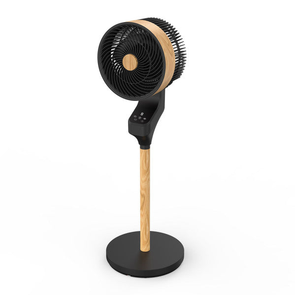 Ventilador Pie Bizancio 50W Negro/Haya Fabrilamp - vista principal | Fabrilamp / Abrila