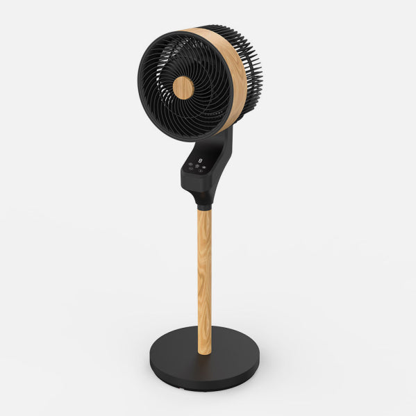 Ventilador Pie Bizancio 50W Negro/Haya Fabrilamp - imagen 4 | Fabrilamp / Abrila