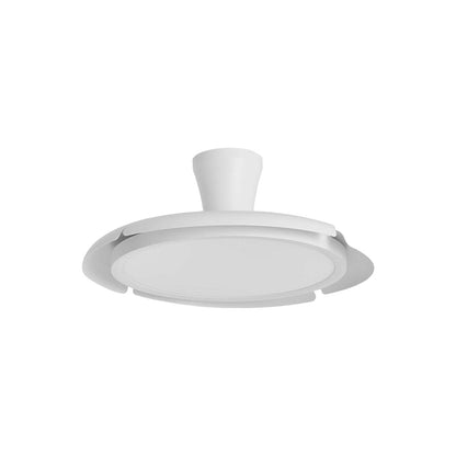 Vista lateral del Ventilador de Techo Retráctil Qatar Blanco AJP / Alemar