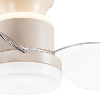 Ventilador techo Salento Arena AJP Alemar 558mm (Ref. 11567): Dimensiones detalladas.  Motor DC, LED, mando a distancia y app.  Máxima eficiencia y confort. LuzGuru.
