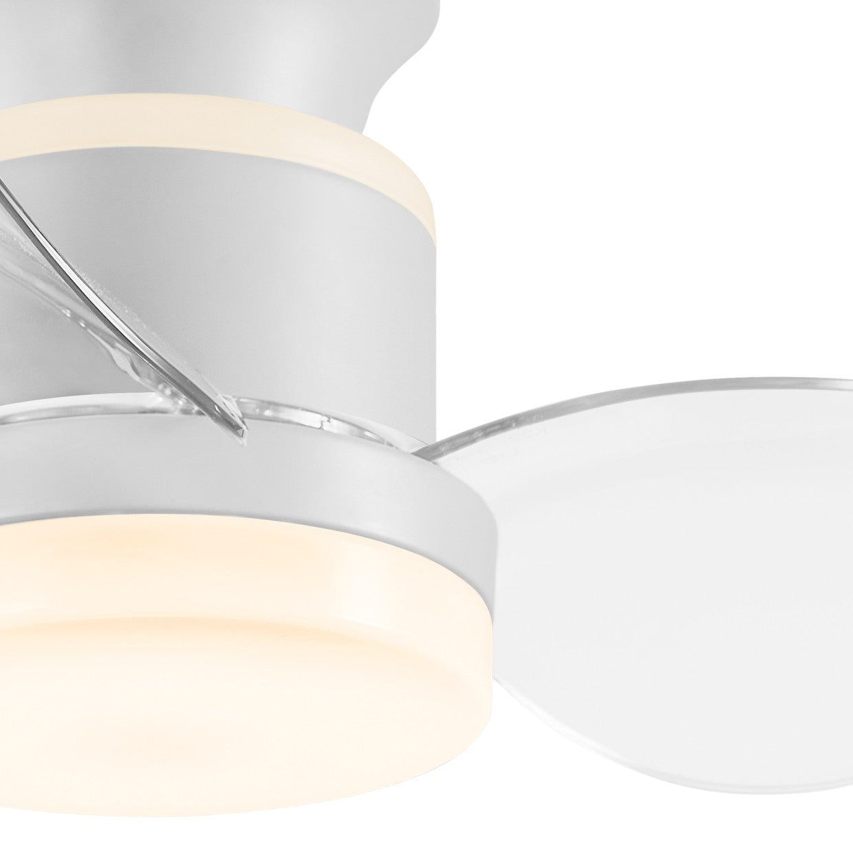 Ventilador de techo Salento Blanco AJP/Alemar (Ref. 11565): Dimensiones detalladas.  Motor DC silencioso, luz LED regulable, diseño elegante. LuzGuru.com
