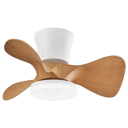 Ventilador Siux 11538 - AJP / Alemar - Blanco y Madera - luzguru.com