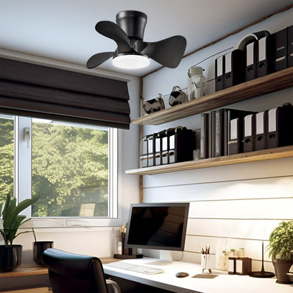 Medidas Ventilador Siux Negro 56cm AJP Alemar Ref. 11537 - LuzGuru
