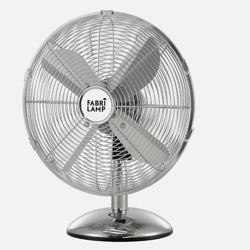 Ventilador sobremesa con función oscilante para mejor distribución del aire