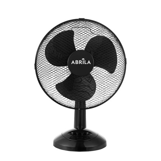 Ventilador de Sobremesa Pizarro 35 W Negro Oscilante Fabrilamp - vista principal | Fabrilamp / Abrila