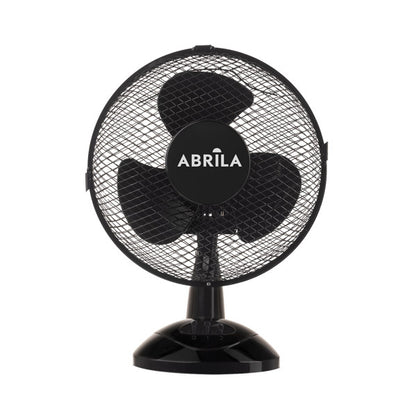 Ventilador de Sobremesa Pizarro Pequeño Negro 25W Fabrilamp - vista principal | Fabrilamp / Abrila